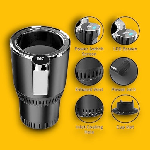 ThermoDrive — Smart 12V Auto Beverage Station (Heat & Cool)